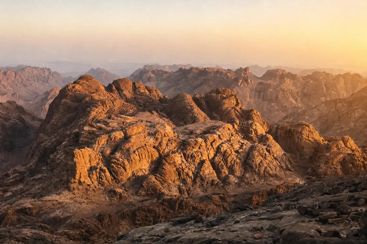 Mount Sinai dawn climb